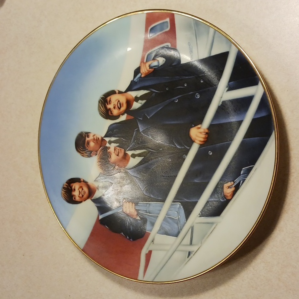 The Beatles plate